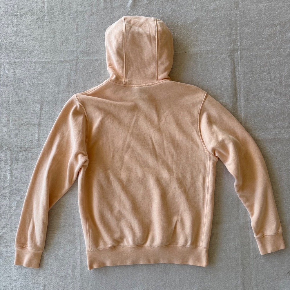 Nike Hoodie Peach Small Swoosh Pullover Sweatshirt Womens Size S - Picture 14 of 15